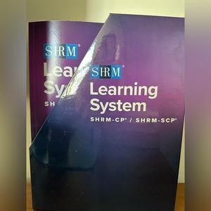 SHRM Learning System 2023 books. Never used.